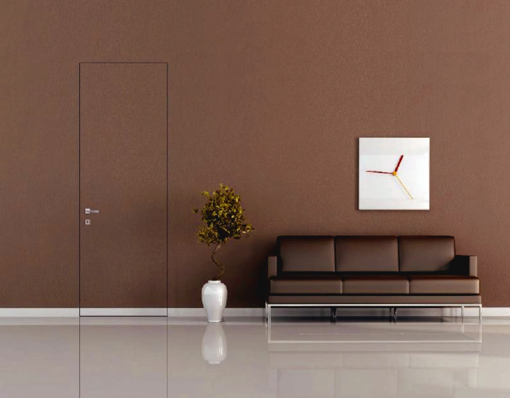 Решения со скрытыми дверьми в интерьере 