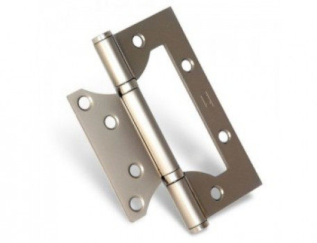 Петля без врезки, хром