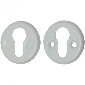 Накладка на цилиндр FIN 016-СL, белая