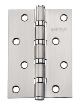 Петля ADDEN BAU с 4-мя подшипниками, MATTE SATIN CHROME