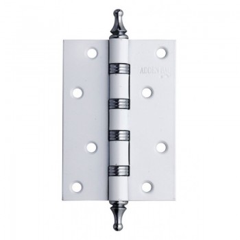 Петля ADDEN BAU с 4-мя подшипниками, WHITE / CHROME