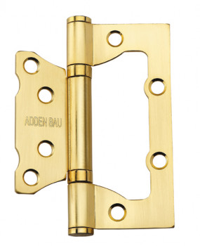 Петля ADDEN BAU с 2-мя подшипниками, BUT SATIN GOLD (Матовое золото)