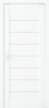 Межкомнатная дверь "2125", по, белый велюр