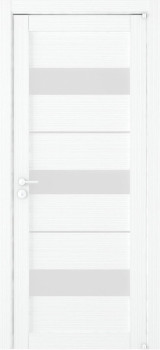 Межкомнатная дверь "2126", по, белый велюр