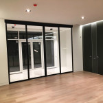 Перегородка раздвижная без делителей