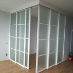 Перегородка раздвижная три делителя