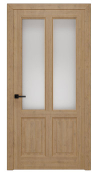 Межкомнатная дверь М 01 по массив дуб сучок