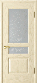 Межкомнатная дверь "Атлант-2", по, ясень слоновая кость