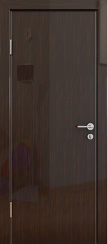 Межкомнатная дверь ДГ-500, венге глянец