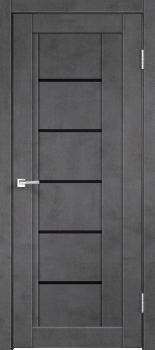 Межкомнатная дверь "NEXT 3", по, Муар темно-серый