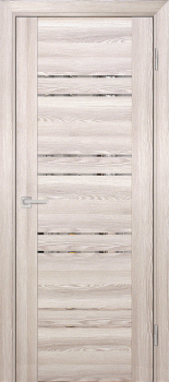 Межкомнатная дверь "PSK-1", по, Крен-экрю с зеркалом