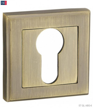 Накладка под цилиндр PUNTO ET QL ABG-6 зеленая бронза