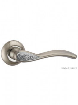 Ручка PUNTO RUMBA TL SN/CP-3 матовый никель/хром