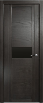 Межкомнатная дверь Мильяна Qdo H, по, ясень винтаж