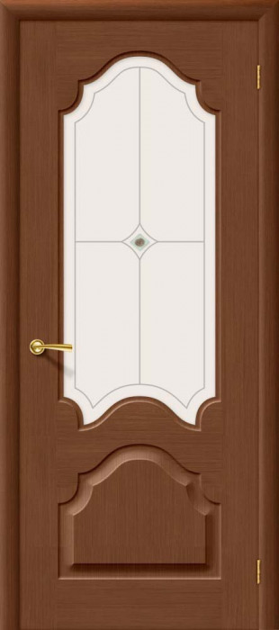 Межкомнатная дверь "Афина", по, орех