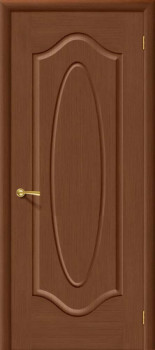 Межкомнатная дверь "Аура", пг, орех