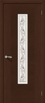 Межкомнатная дверь "Рондо", по, венге