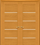 Межкомнатная дверь "Токио 5", пo, дуб натуральный