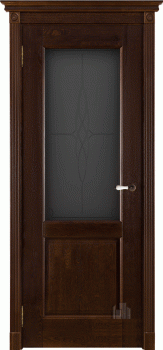 Межкомнатная дверь "Селена", по, античный орех Межкомнатная дверь "Селена", по, античный орех