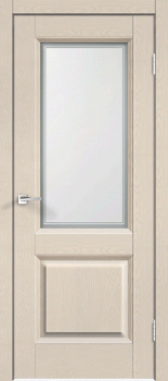 Межкомнатная дверь "ALTO 6V", по, ясень капучино структурный.
