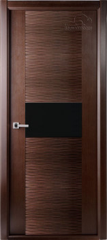 Межкомнатная дверь "Авангард люкс", по, венге