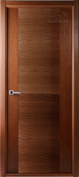 Межкомнатная дверь "Авангард", пг, орех Межкомнатная дверь "Авангард", пг, орех