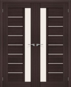 Двойная распашная дверь Порта-27 Wenge Veralinga