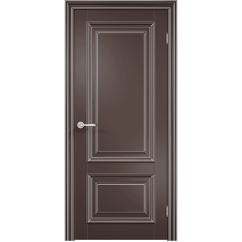 Брешиа F ПГ цвет коричневый патина серебро