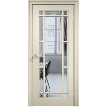 Брешиа английская решетка ПО 13 цвет жемчужно-белый