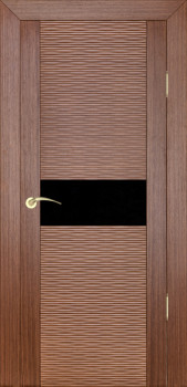 Межкомнатная дверь "Д2 бриз", по, орех Межкомнатная дверь "Д2 бриз", по, орех