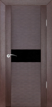 Межкомнатная дверь "Д2 бриз", по, венге