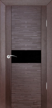 Межкомнатная дверь "Д2 техно", по, венге