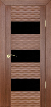 Межкомнатная дверь "Д3 бриз", по, орех Межкомнатная дверь "Д3 бриз", по, орех