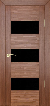 Межкомнатная дверь "Д3 техно", по, орех Межкомнатная дверь "Д3 техно", по, орех