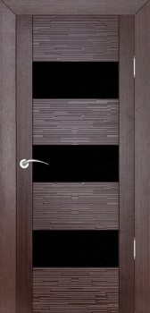 Межкомнатная дверь "Д3 техно", по, венге