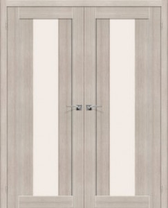 Двойная распашная дверь Порта-25 по, Cappuccino Veralinga
