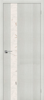 Межкомнатная дверь "Порта-51 SA", по, Bianco Crosscut