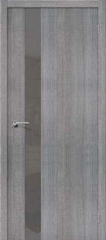 Межкомнатная дверь "Порта-51 S", по, Grey Crosscut