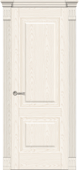 Межкомнатная дверь "Элеганс-1", пг, белый ясень