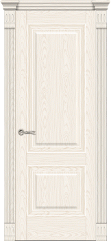 Межкомнатная дверь "Элеганс-1", пг, белый ясень