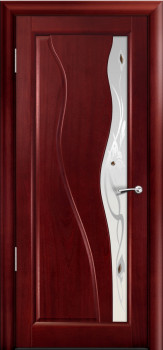 Межкомнатная дверь Мильяна Ирэн, по, красное дерево