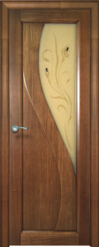 Межкомнатная дверь Мильяна Яна, по, итальянский орех