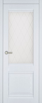 Дверь К2 ясень белый