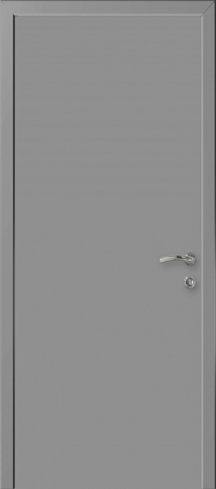 Межкомнатная дверь "Капель", пг, RAL 7040