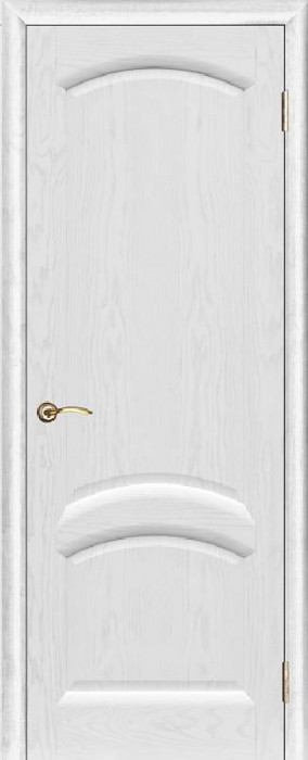 Межкомнатная дверь "Лаура", пг, ясень жемчуг