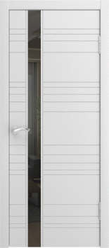 Межкомнатная дверь "Line 11", по, ваниль