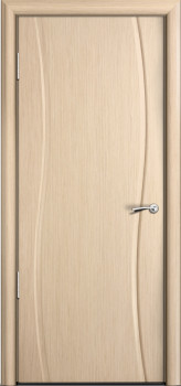 Межкомнатная дверь "Омега", пг, беленный дуб