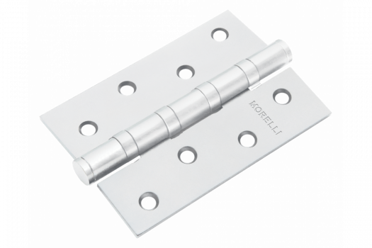 Петля Morelli с 4-мя подшипниками, стальная 100*70*2,5 Белая