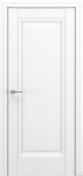 Межкомнатная дверь Неаполь В3, пг, матовый белый