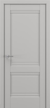 Межкомнатная дверь "Венеция В4", пг, серый матовый